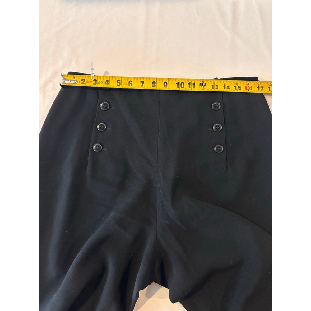 Zelda | Y2K Tailored Sailor Pants | Minimalist Naval Chic| 33” Waist - Picture 5 of 8
